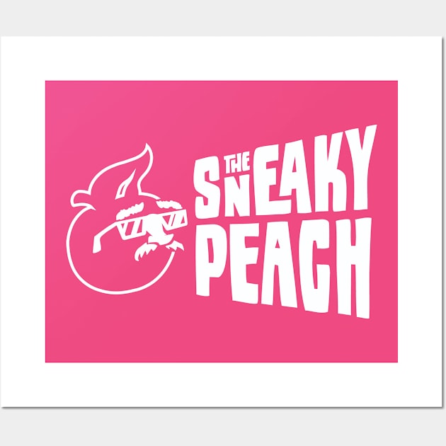 The Sneaky Peach Logo Wall Art by TheSneakyPeach